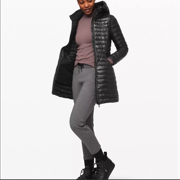 Lululemon Pack It Down Long Jacket *Shine